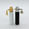 Refillable spray pump perfume aluminium bottle
